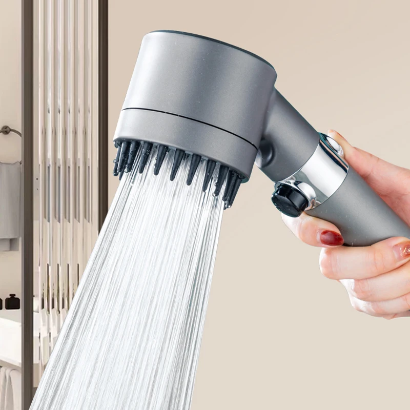 Home Bathroom Accessories - Soffione doccia con 3 modalità, soffione