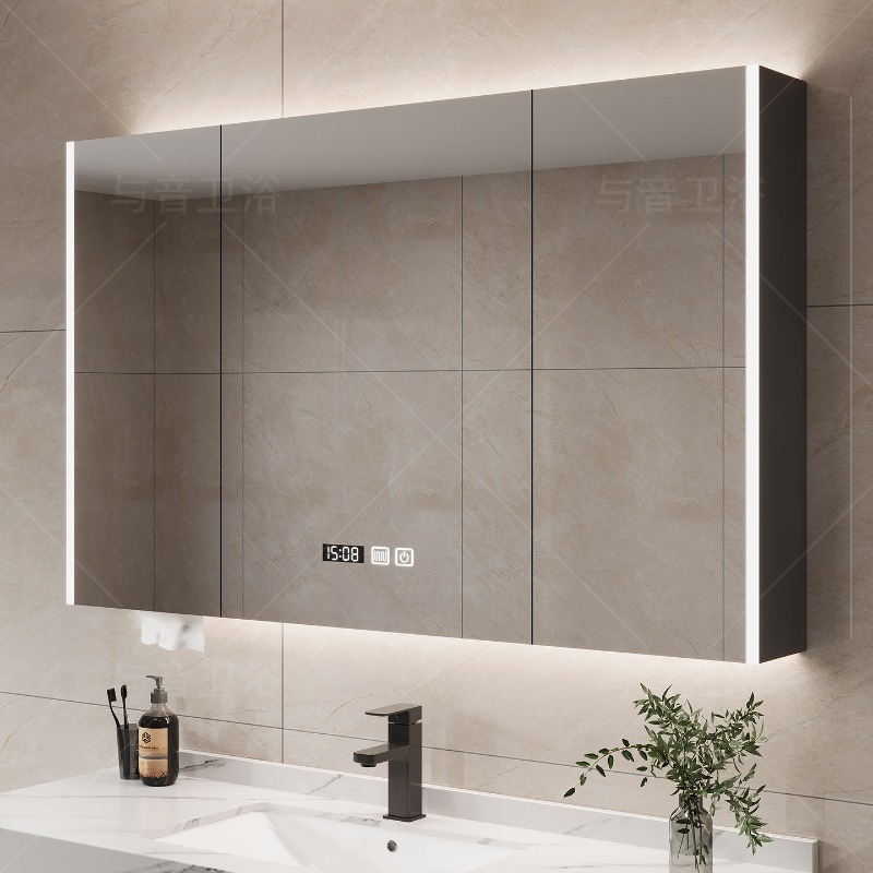 Bathroom Cabinet Mirror - Mobiletto da Bagno con Specchio e