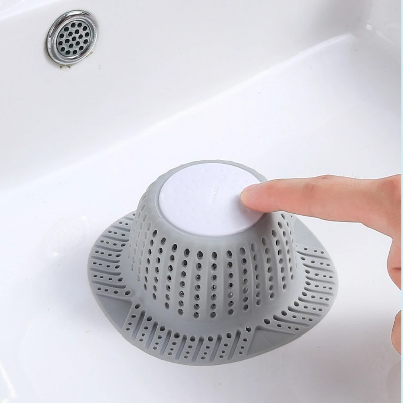 Drain Hair Catcher - Filtro per capelli in silicone autoadesivo