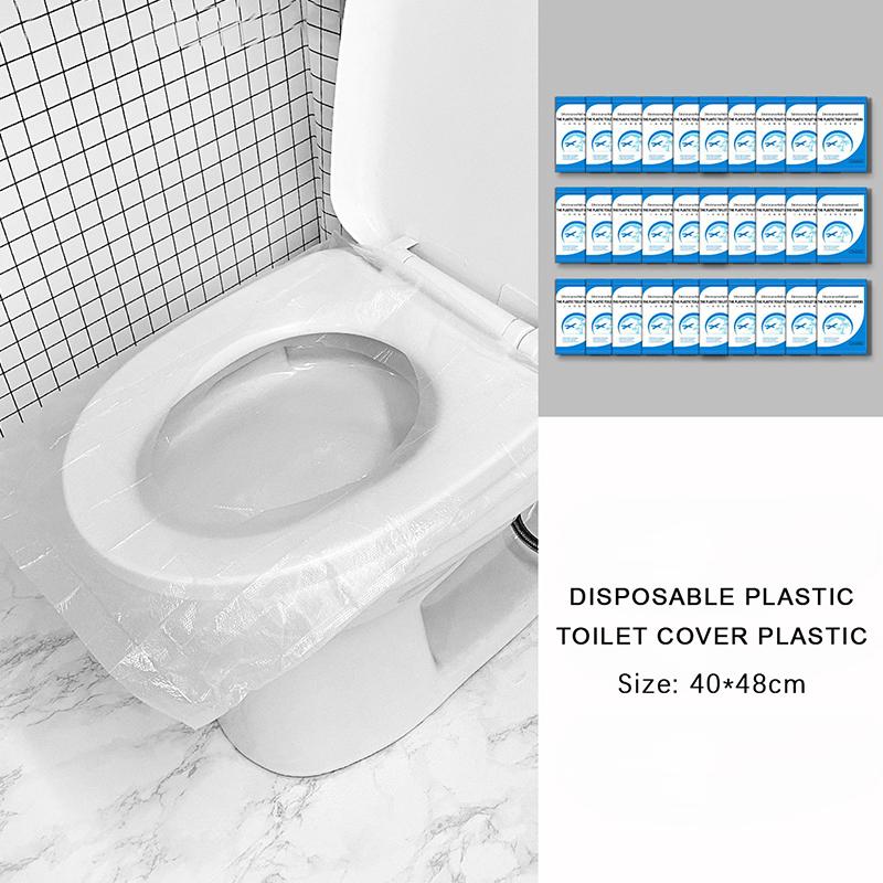 Home Bathroom Accessories - 50 Pezzi Copriwater Monouso per Bagno,