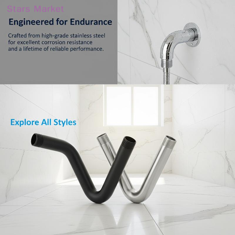 Home Bathroom Accessories - 1 pezzo: braccio doccia da parete,