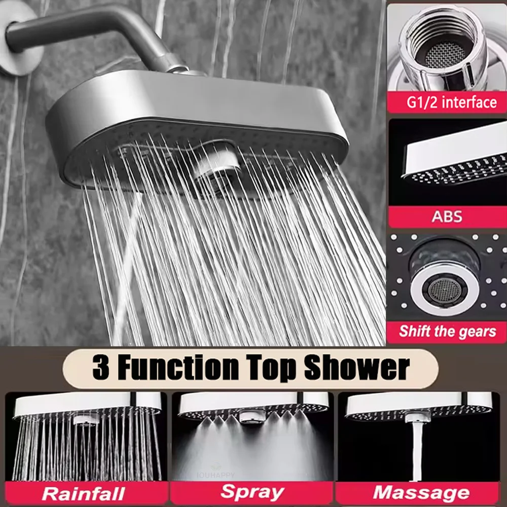 Soffione doccia a pioggia, 3 m - Home Bathroom Accessories recensione e prezzo