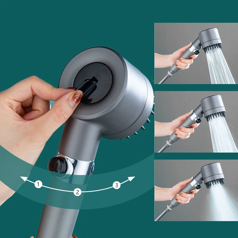 Soffione doccia con 3 modalità - Home Bathroom Accessories recensione e prezzo