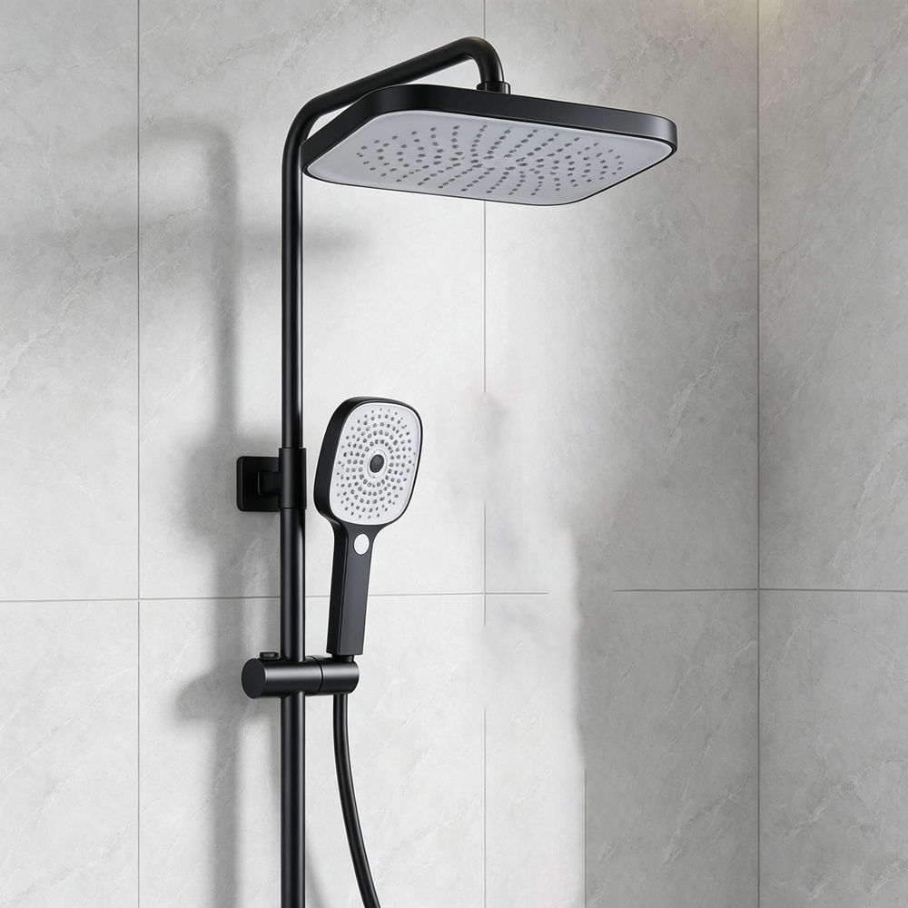 Soffione doccia a pioggia + Do - Home Bathroom Accessories recensione e prezzo
