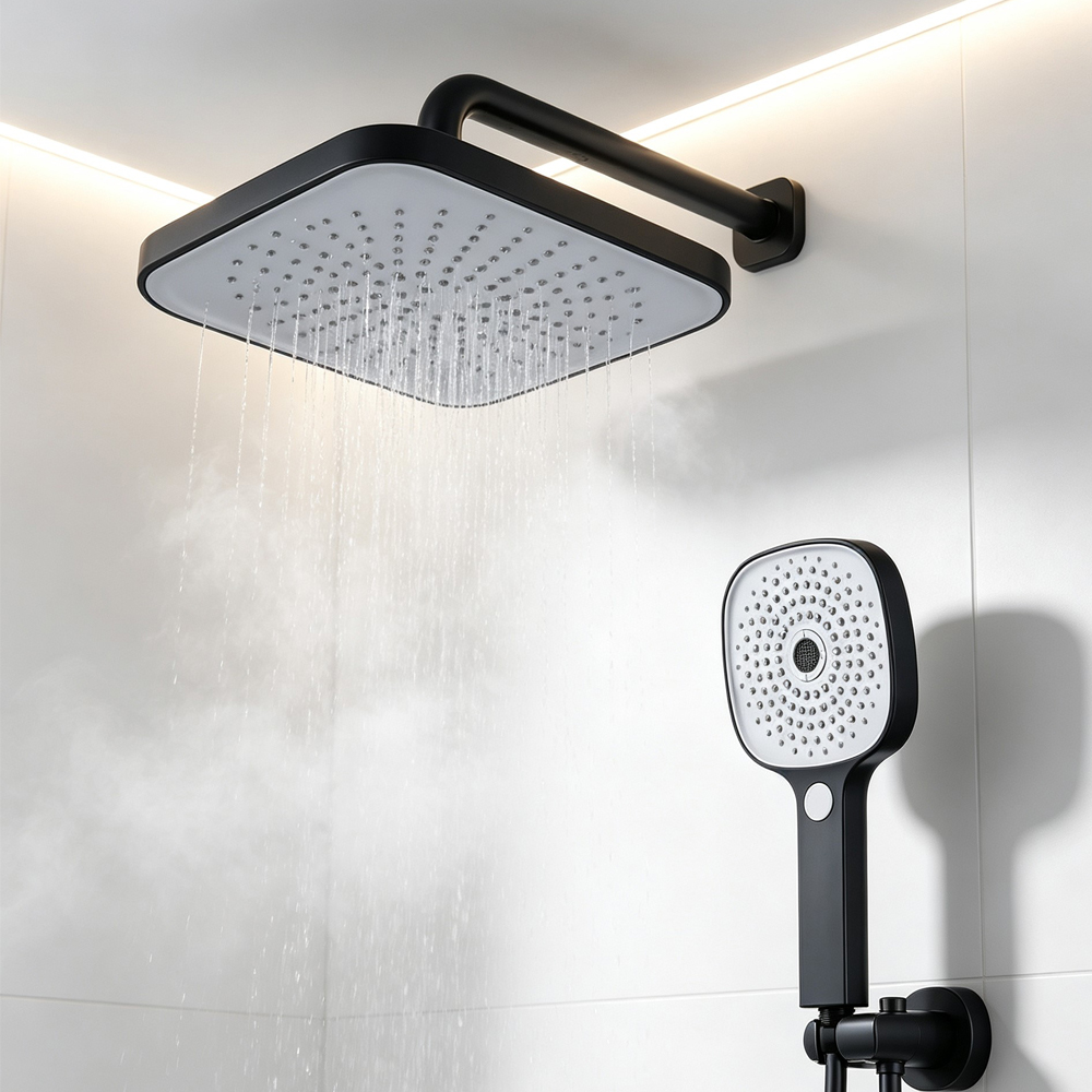 Soffione doccia a pioggia + Do - Home Bathroom Accessories recensione e prezzo