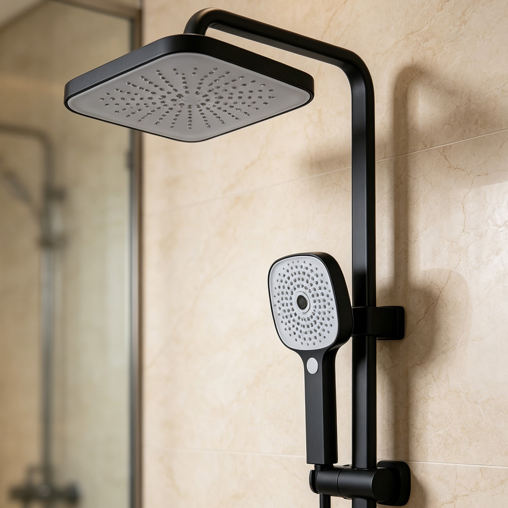 Soffione doccia a pioggia + Do - Home Bathroom Accessories recensione e prezzo