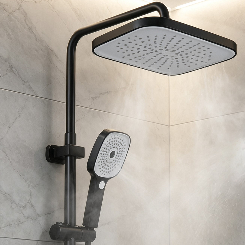Soffione doccia a pioggia + Do - Home Bathroom Accessories recensione e prezzo
