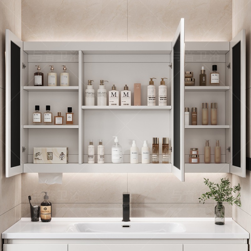 Mobiletto da Bagno con Specchi - Bathroom Cabinet Mirror recensione e prezzo