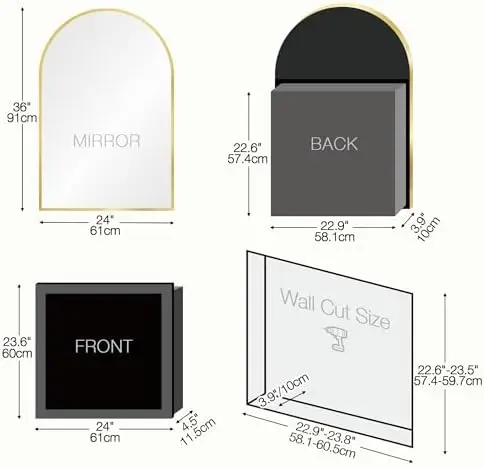 Specchio per Armadietto Medici - Bathroom Cabinet Mirror recensione e prezzo