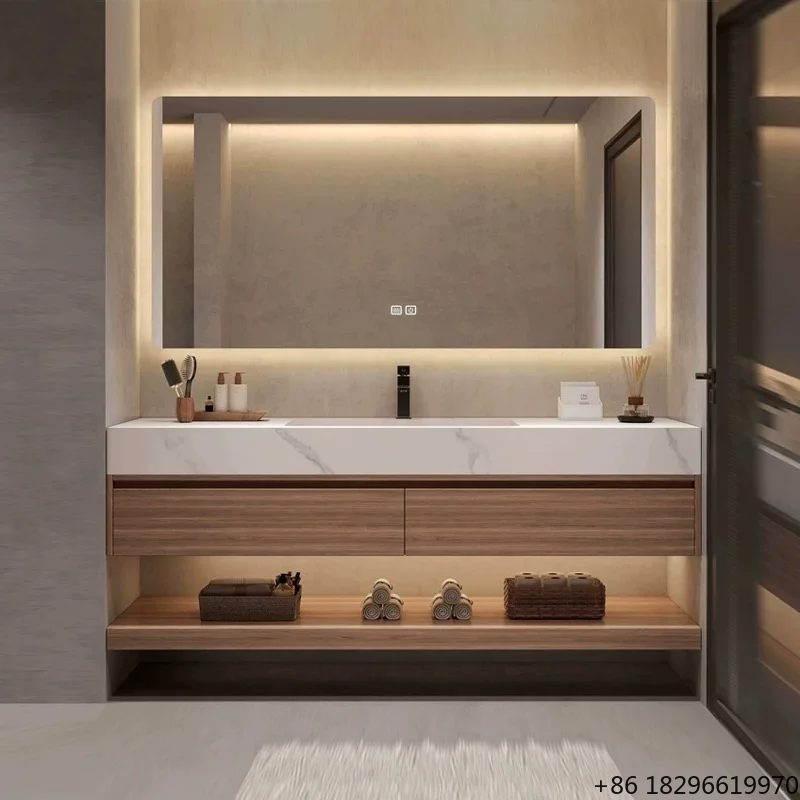 Set Moderno di Mobili da Bagno - Bathroom Cabinet Mirror recensione e prezzo