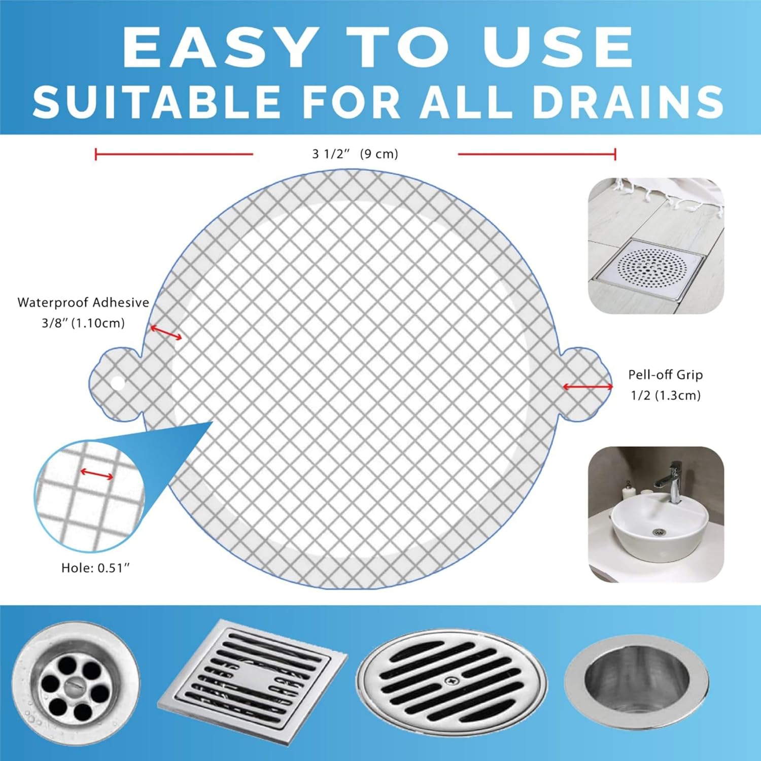 Confezione da 35 Catturacapell - Drain Hair Catcher recensione e prezzo