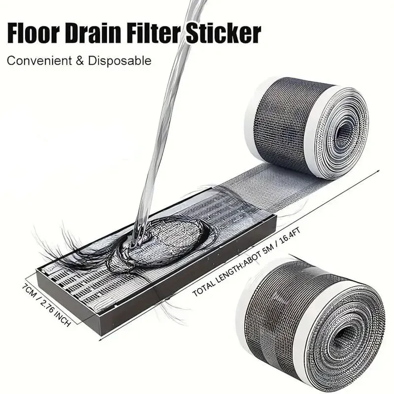 1-3 rotoli tagliabili scarico  - Drain Hair Catcher recensione e prezzo