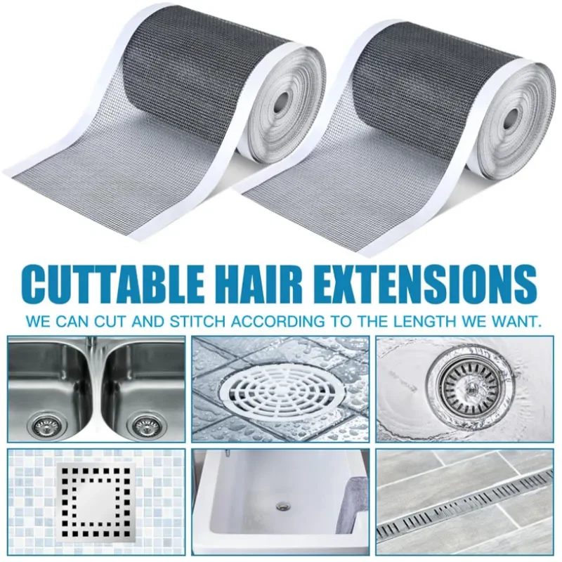 1-3 rotoli tagliabili scarico  - Drain Hair Catcher recensione e prezzo